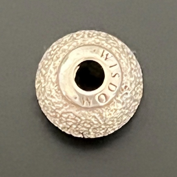 PANDORA AUTHENTIC Essence Collection: "Wisdom" Sparkling Sterling Bead Preowned - Picture 3 of 7